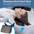 Silicone Shampoo Bowl Neck Cushion - Ergonomic Salon Hair Washing Neck Support Pillow, Non-Slip Shampoo Tray Neck Rest for Spa and Salon Basins, Comfortable Hairdressing Sink Accessory for Hair Care
