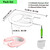 Inflatable Washing Hair Basin,Portable Shampoo Basin,Hair Washing Tray-Medical Shampoo for The Disabled,Pregnant Women,Bedridden and Handicapped,Elderly&Child-Wash While in Wheelchair or Chair at Home