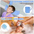 Jhua Portable Hair Washing Station for Kids Sink Bathtub Hair Washing Basin, Silicone Tear-Free Shampoo Bowl Wash Basin with Rinser Cup, Scalp Massager, Neck Support for Children Kids Teens Seniors