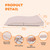 Large Waterproof Kids Hair Washing Station for Sink - Portable Shampoo Mat & Basin for Toddler, Reading Pillow for Lap, No More Mess, Soft & Comfortable Hair Wash Helper for Baby & Children