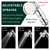 ZCONIEY Sink Faucet Sprayer Attachment Hair Pet Rinser Showerhead with Stop Water-saving Function