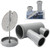 LukLoy 1 Pack Universal Salon Hair Trap P Trap for Shampoo Bowl Sink, 1-1/2" PVC Catch Chamber for Barber Backwash Sink, Beauty Barber Salon Equipment, Secure Fit, Easy Clean, Grey