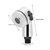 Nanddi Sprayer Head for Shampoo Bowl Side Control Button Spray Head for Pedicure Chair Spa, Sink Replacement Sprayers Heads with Stainless Steel Filter Nozzle for Salon Hairdressers Barber Shop