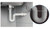 Flexible P-Trap for 1-1/2" Drain Pipes (White - 39 Inch Length) with Adjustable Connections for Kitchen Sinks and Shampoo Bowls, Compatible with Various Sink Configurations