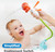 G-WACK Baby Bath Toys Shower Head Sprayer with Water Thermometer for New Borns, Toddlers and Kids | Baby Accessories, and Essentials in Bathtub or Sink | Shampoo Bath Rinser | USB Rechargeable-V2