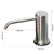 EXVEST Automatic Touchless Soap Dispenser for Kitchen Sink, Brushed Nickel, High Capacity, Durable Material, Multiple Power Supply Modes, Versatile Use, Liquid Soap, Shampoo, Hand Sanitizer