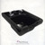 Shampoo Bowl Black ABS Plastic Salon and Spa Hair Sink Beauty Salon Equipment TLC-B11