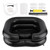 Inflatable Shampoo Basin, Portable Wash Hair in Bed with Inflatable Shampoo Bowl Include Massage Comb1*Pump 20*Ear Muffs for Bedridden Disabled Injured Elderly(Color:Black)