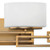 Hinkley Lanza Contemporary Modern Four Light 240W G9 Bathroom Vanity Fixture, Brushed Bronze