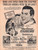 Mario Lanza Vintage ad original clipping magazine photo 1pg 8x10 #Q9186