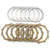 Motorcycle Clutch Friction Disc Plate Kit Compatible With DT230 DT230R Lanza DT125E DT125 DT200R DT125R DT125RE DT125X 1V1-16324-00