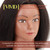 YODIDI Mannequin Head with 100% Human Hair, Manikin Head Human Hair Cosmetology Doll Head for Hair Styling Hairdresser Practice Braiding with Table Clamp Stand and Tools (16 inch)