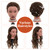 20" Mannequin Head Human Hair,100% Real Hair Mannequin Head,Cosmetology Human Hair Mannequin Doll Head for Hair Styling,Practice Braiding Styling Head with Table Clamp Suitable for Hair Extensions