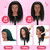 Mannequin Head with 100% Real Human Hair 18" Cosmetology Training Doll Head for Hairdresser Practice Braiding Hair Styling with Clamp Stand