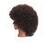 Traininghead 100% Real Hair Mannequin Head Training Head Cosmetology Doll Head Manikin Practice Head Hairdresser with Free Clamp Holder Female (10 inches afro hair C)