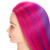 Training Head 26"-28" Mannequin Head Hair Styling Manikin Cosmetology Doll Head Synthetic Fiber Hair Hairdressing Training Model Free Clamp