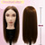 Mannequin Head with 80% Real Human Hair, Beauty star 26" Cosmetology Manikin Head, Doll Head for Hair Styling to Practice on, Hairdressing Training Braiding Heads with Clamp Stand Holder Kit