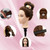 Mannequin Head with 80% Real Human Hair, Beauty star 26" Cosmetology Manikin Head, Doll Head for Hair Styling to Practice on, Hairdressing Training Braiding Heads with Clamp Stand Holder Kit