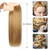 MORRIS Synthetic Fiber Mannequin Head with Clamp – 28" Training Styling Head for Beginners to Practice Braiding, Cutting, Updos – Ideal for Cosmetology Students（Blonde）