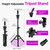Wig Stand - Wig Stand with Head Canvas Wig Head Mannequin Head for Heavy Wigs, Wig Head Stand Manikin Head Wig Head for Wigs Making Display Styling(Wig not included), Wig Stand Tripod Height Adjustable