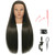 EVATEC 30 inches Long Brown 80% Real Human Hair Mannequin Head with Stand for Braiding Styling Updos Curling Cutting Practice Cosmetology Training Display with Stand