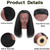 Czrleaty African Mannequin Head for Braiding - Manicans Full Head Real Hair, 16 inch Cosmetology Manikin Doll Head for Kids Hair Styling Practice