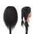 Mannequin Head Hair Styling Training Head 14 inches Manikin Cosmetology Doll Head for Hairdresser Practice Braiding with Clamp Stand (Black)