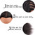 Mannequin Head 100% Real Hair Afro Mannequin Head Hair Styling Hairdresser Training Head Manikin Cosmetology Doll Head for Practice Cutting Braiding with Free Clamp Stand