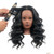 Czrleaty Yaki Hair Mannequin Head for Braiding, Black Mannequin Head with Hair - 21" Training Doll Head for Kids Hair Styling or Braiding Practice