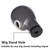 HOMEGOAL Hair Dryer Wig Stand Holder Mannequin Head, Drying Wig From Inside to Outside, Quickly, Easily, For Lace Scalp Cap Net (Dark Grey)