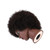 Afro Mannequin Head with 100% Human Hair Curly Hair Hairdresser Hair Styling Manikin Head Cosmetology Doll Head for Display Practice Braiding Styling with Clamp Stand