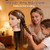 18 Inch 100% Real Human Hair Mannequin Head, Cosmetology Manikin Head Training Doll Head for Hair Styling, Braiding, Curling Practice, with Table Clamp Holder & Complete Styling Tools Kit(Brown)