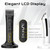 Kenchii Flash Dog Clippers for Grooming 4-in-1 Digital Cordless Cat & Dog Grooming Clipper for Pet Care, Precision Pet Grooming Trim, Shape, and Style Effortlessly, White