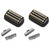 Shaver Replacement Foil and Inner Cutters Compatible with Andis 17300 reSURGE Electric Shaver,Black (2 Pack)