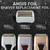 2 Pack Pro Shaver Replacement Foil and Cutters Compatible with Andis Foil TS-1 TS-2, ProFoil Lithium Foil Shaver, Replacement Blades and Foil