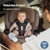 Maxi-Cosi Andi 360 Rotating All-in-One Baby Convertible Car Seat, Rear Facing, Forward Facing Infant Toddler Booster, Easy Rotation, Tension System, Harness Adjust, Truffle