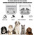 5Pack Dog Grooming Blades Compatible with Andis Dog Clippers,Dog Clipper Blades Compatible with Oster A5,Wahl km10 Dog Clippers for Animal Dog Cat Horse,Stainless-Steel Blade Sharp