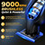 ATVOXIS Zero Gap 9,000 RPM Brushless Professional T Blade Trimmer for Men: Cordless Hair/Beard Clipper Edger Liner Outliner with LED Display 300min Runtime Fast Charging Stand Travel Pouch