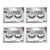 Ardell 3D False Eyelashes Faux Mink Lashes 853 - Fluffy Volume Strip Wispy Lashes with Invisiband, 4 Pairs