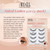 Ardell Naked Lashes 420 – Lightweight Natural Strip Lashes with Invisiband, Reusable False Eyelashes, Multipack, 4 Pair, 1 Pack