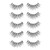 Ardell Wispies False Eyelashes 113 - Black, Natural Look Wispy Lashes, Soft & Lightweight Strip, 5 Pairs, 1 Pack