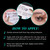 Ardell Soft Touch Individual Lashes – Knot-Free Lash Clusters, Medium Tapered False Eyelashes, 4 Pack