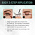 Ardell Strong Hold Lash Glue, Black - Professional Waterproof Lash Adhesive for Strip Lashes with Precision Brush, Fast-Drying 24-Hour Lift-Proof Formula, 1-Pack