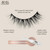 Ardell Nourish Lashes 751 – False Eyelashes with Peptides & Biotin Infused Band, Lash Glue Included, Natural Wispy Strip Lashes for Sensitive Eyes