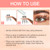 Ardell Naked Lashes Extensions Knot-Free Individual Lashes – DIY Lash Clusters Natural Look, Soft Volume Cluster Eyelash Extensions, 56 ct