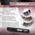 Ardell Lash Contour 371 Outer Volume Dramatic Eye-Elongating Effect with Duo Line It Lash It Adhesive Black, 2 Pairs