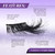 Ardell Mega Volume Eyelashes 263 – Double Up Lashes, Feathery Soft for Dramatic Eye Look, 1 Pair