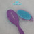 Denman Wet Detangler Shower Hairbrush for Detangling All Hair Types for Women, Kids and Men - Wet Hairbrush for Everyone – (Purple) D95