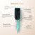Bounce Curl Volume EdgeLift Brush, 5-in-1 Tool for Volumized Waves, Curls & Coils - Teal