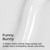 OPI Infinite Shine Funny Bunny | Sheer Soft White Crème Long Wear Gel Like Nail Polish | Vegan, Long Lasting, Streak Free